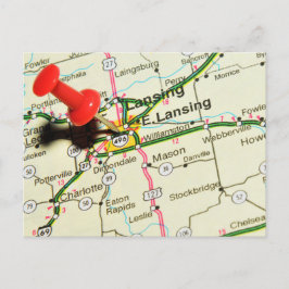 Cartão Postal Lansing