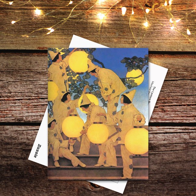 Cartão Postal Lantern Bearers Maxfield Parrish (Criador carregado)
