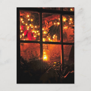 Cartão Postal Lanterna à Noite
