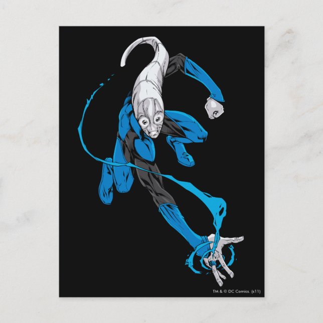 Cartão Postal Lanterna Azul 7 (Frente)