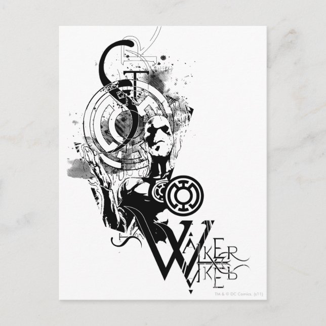 Cartão Postal Lanterna Azul - Gráfico 2 (Frente)