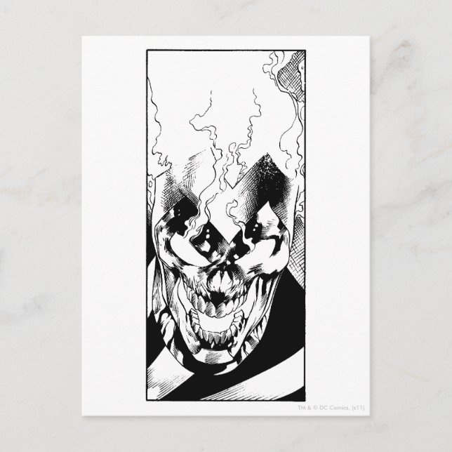 Cartão Postal Lanterna Negra (Frente)