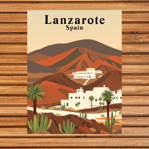 Cartão Postal Lanzarote, Espanha