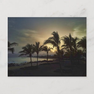 Cartão Postal Lanzerote Sunset