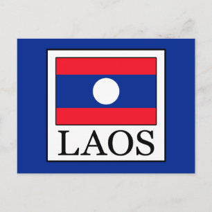 Cartão Postal Laos