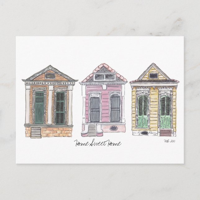 Cartão Postal Lar Doce Lar (Frente)