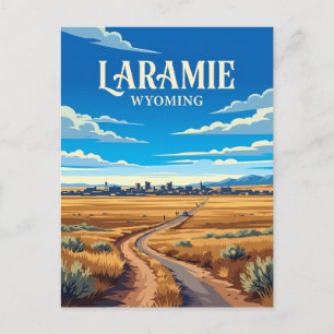 Cartão Postal Laramie EUA