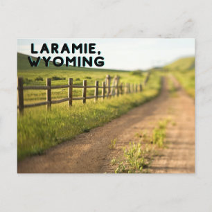 Cartão postal Laramie Wyoming