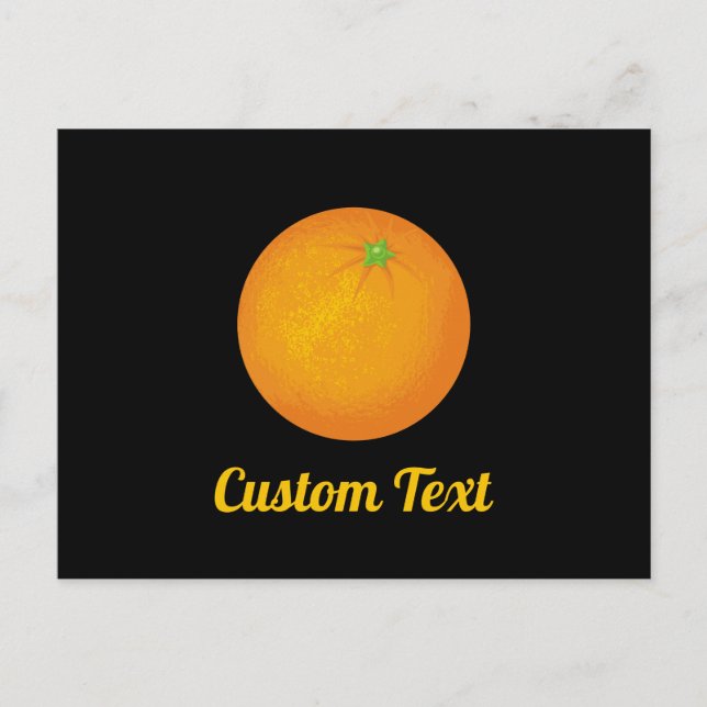 Cartão Postal Laranja (Frente)