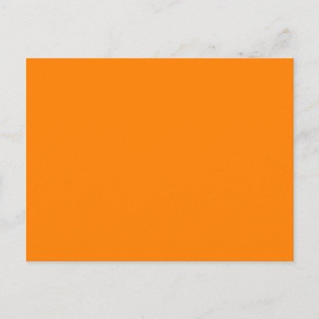 Cartão Postal Laranja (Frente)