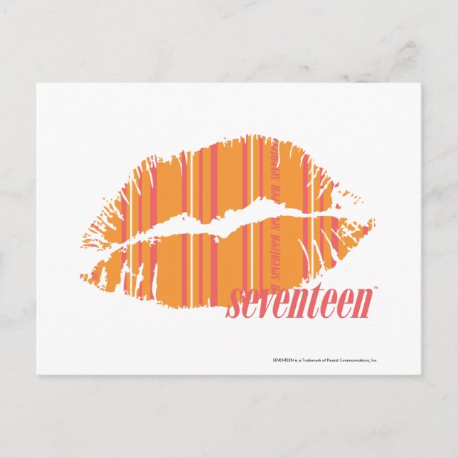 Cartão Postal Laranja fina (Frente)