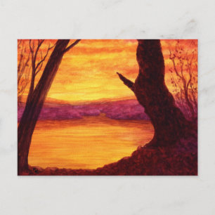 Cartão postal Laranja Lago