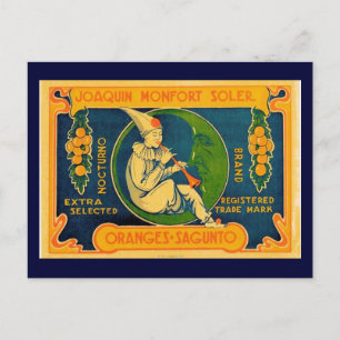 Cartão Postal Laranjas de Joaquin