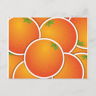 Cartão Postal Laranjas funerárias