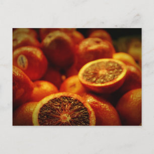 Cartão Postal Laranjas sanguíneas