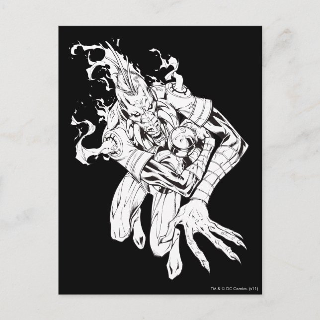 Cartão Postal Larfleeze - Agente Orange 9 (Frente)