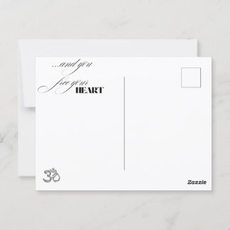 Cartão Postal Larga-me a raiva - Buda Mindenga Citação da Camisa