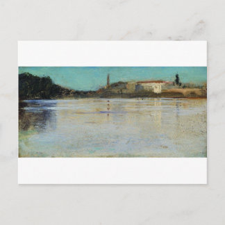 Cartão Postal Large Nevka por Ivan Shishkin