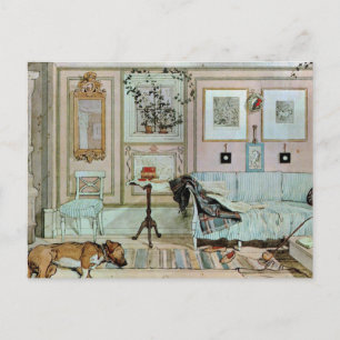 Cartão Postal Larsson - Cantinho Preguiçoso, 