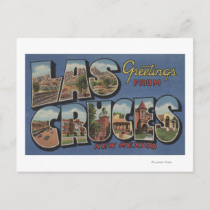 Cartão Postal Las Cruces, Novo México - Grandes Cenas de Letra