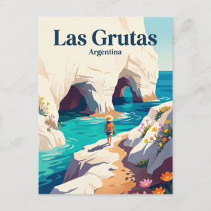 Cartão Postal Las Grutas Argentina
