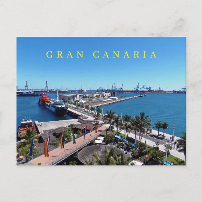 Cartão postal Las Palmas de Gran Canaria (Frente)