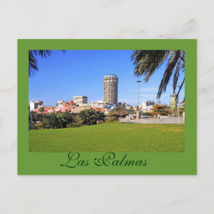 Cartão Postal Las Palmas, Gran Canary Island, Espanha