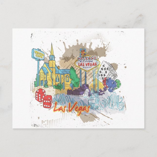 Cartão Postal Las Vegas (Frente)