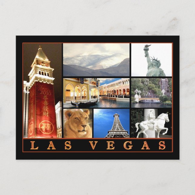 Cartão Postal Las Vegas (Frente)