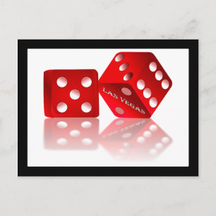 Cartão Postal Las Vegas Dice