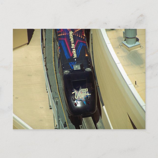 Cartão Postal Las Vegas Monorail (Frente)