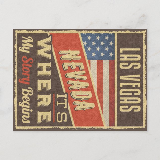Cartão Postal Las Vegas Nevada (Frente)
