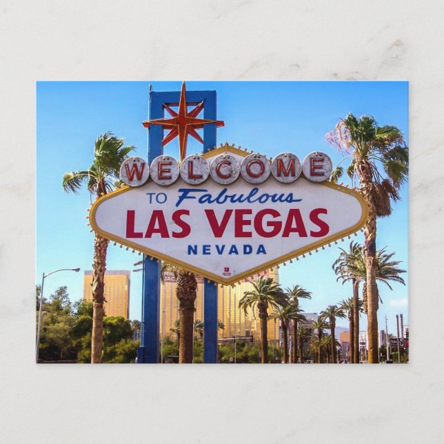 Cartão Postal Las Vegas Nevada (Frente)