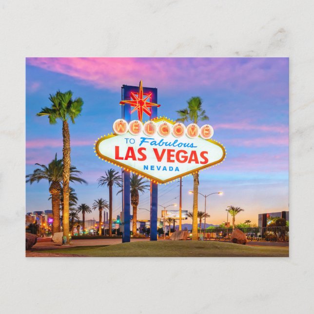 Cartão Postal Las Vegas, Nevada, EUA (Frente)