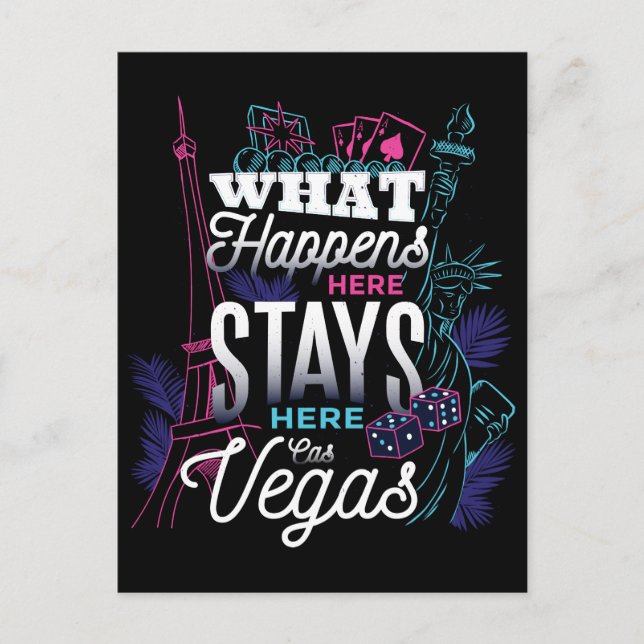 Cartão Postal Las Vegas, NV Nevada EUA Estados Unidos América (Frente)