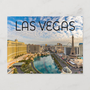 Cartão Postal Las Vegas Strip Nevada EUA Estados Unidos América