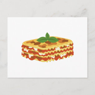 Cartão Postal Lasagna