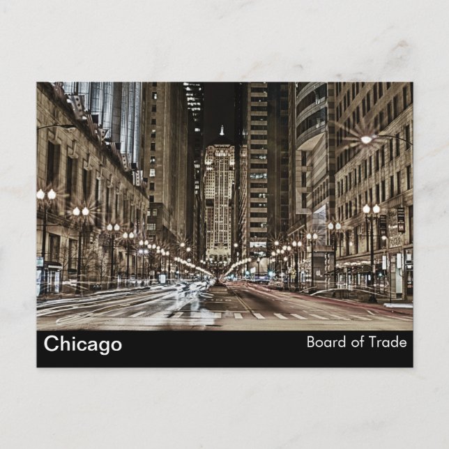 Cartão Postal LaSalle - CBOT (Frente)