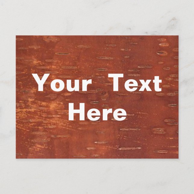 Cartão Postal Latido Inner Birch (Frente)