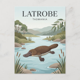 Cartão Postal Latrobe, Tasmânia Austrália