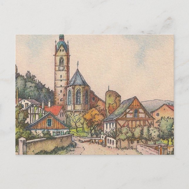Cartão postal - Laufenburg, Waldcale, Alemanha (Frente)
