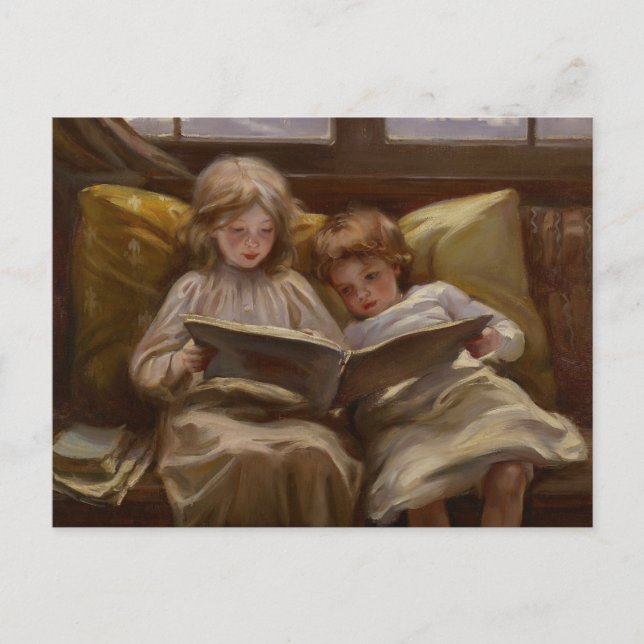 Cartão Postal Laura Muntz Lyall - História Interessante (Frente)