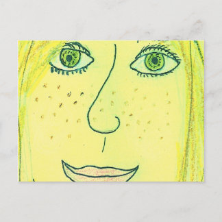 cartão postal lauren