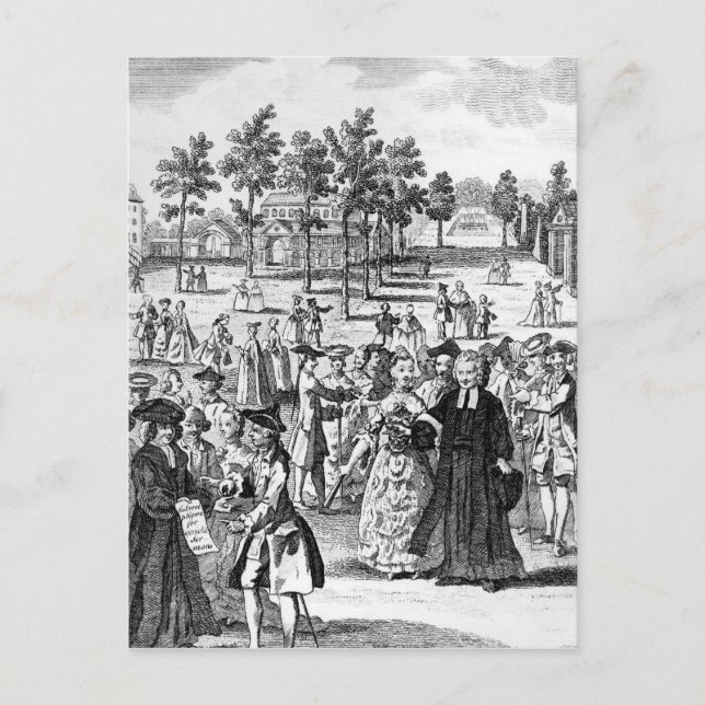 Cartão Postal Laurence Sterne (Frente)