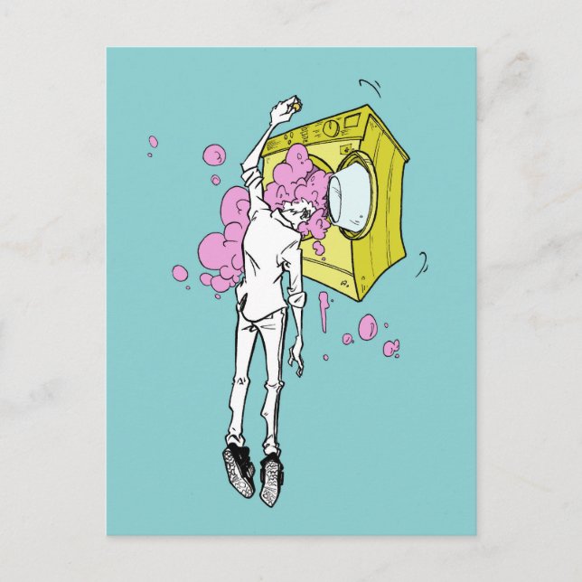 Cartão Postal lavagem cerebral (Frente)