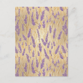 Cartão Postal Lavanda Chiyogami