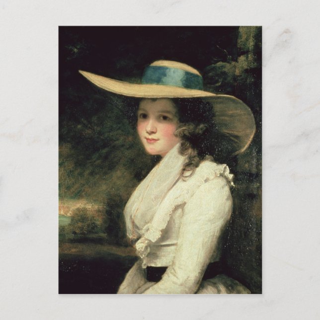 Cartão Postal Lavinia Bingham, Condessa segundo Spencer 1785-6 (Frente)