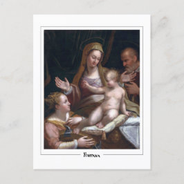 Cartão Postal Lavinia Fontana #24 - Cartão-postal de arte