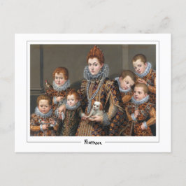 Cartão Postal Lavinia Fontana #6 - Cartão-postal de arte