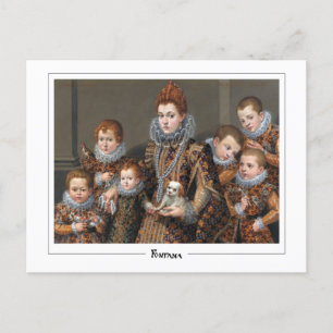 Cartão Postal Lavinia Fontana #6 - Cartão-postal de arte